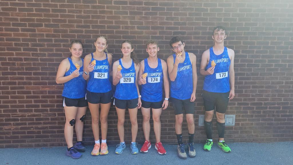 Post meet croissants for our first race! #GoWildcats