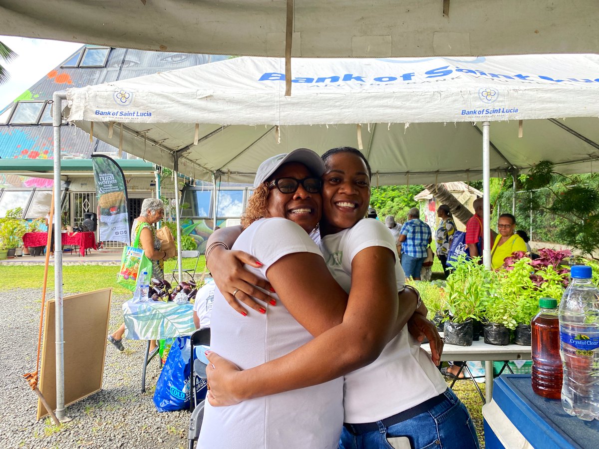 HelenDaughters's tweet photo. Our #FarmHers had the best time at last Saturday’s FarmHers Market!
Missed it? Don’t stress. We’ve got another one coming your way at the end of the month and an extra special something in October! 👀
#helensdaughtersslu #empoweringwomen #womeninag #foodproducers #saintlucia https://t.co/g5TswYWYbq