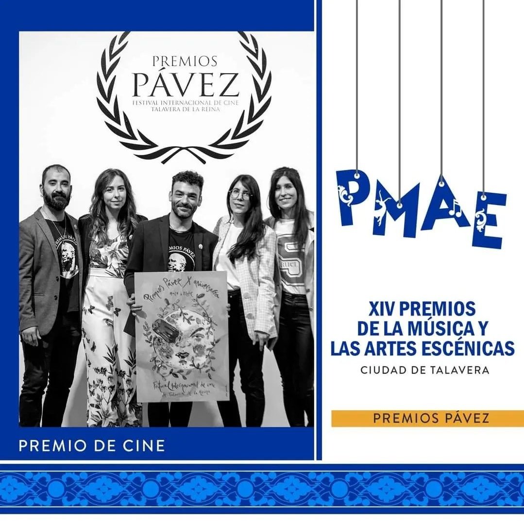 ChrisVzqz's tweet photo. ¡Los #PremiosPávez, Premio de Cine en los XIV Premios de la Música y las Artes Escénicas Ciudad de Talavera!
🤩🤩🌟🌟🥳🥳
¡Gracias! 💜💜
@PavezFest #PMAE #Talavera https://t.co/Qi2vBgjSwM