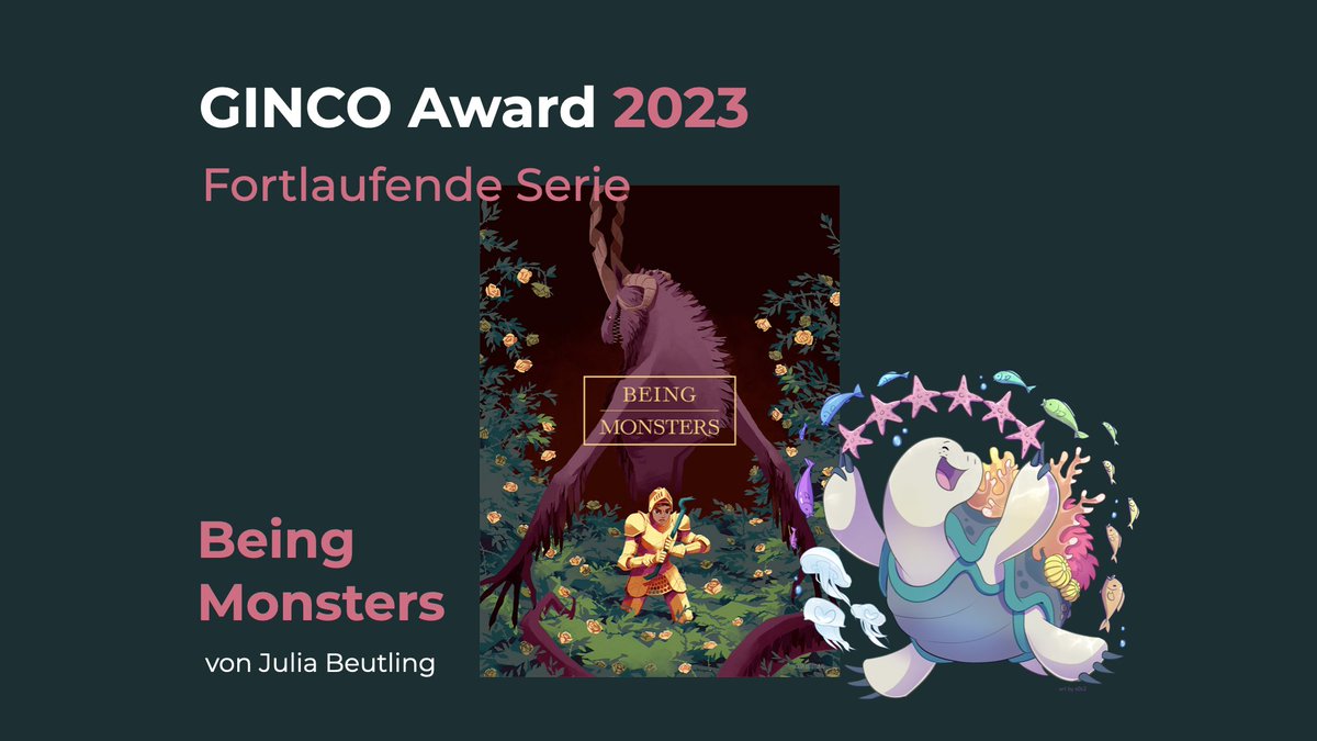 And the winner is:
Being Monsters – Julia Beutling

Congratulations!