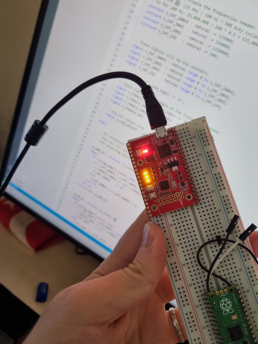 It's been ages since the last time I programmed an FPGA. 
Feeling very rusty in VHDL.