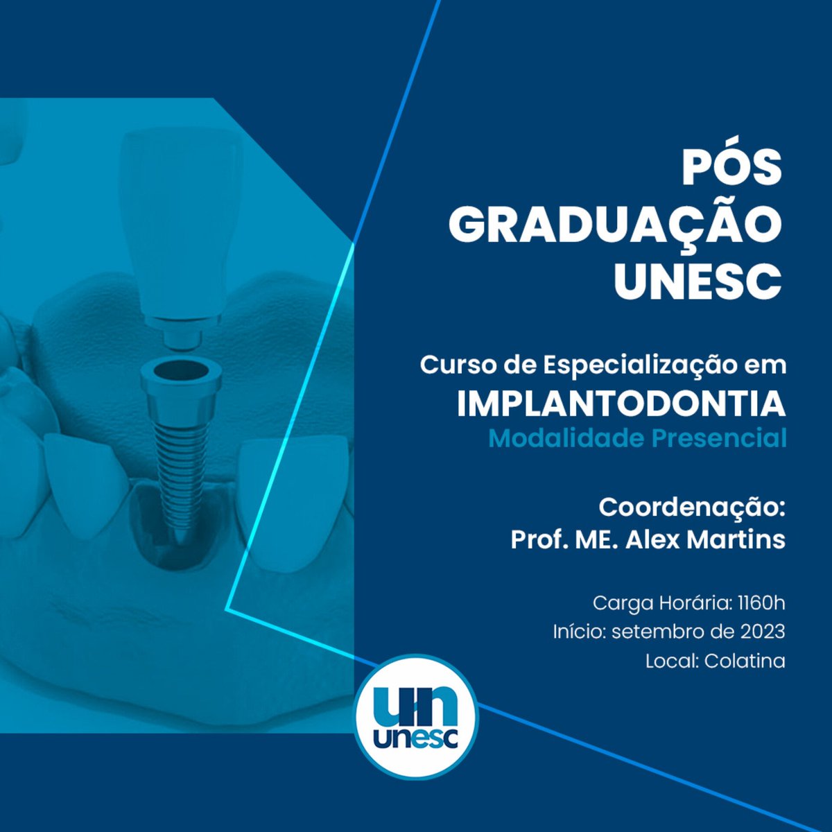 Inscreva-se agora: unesc.br/pos-graduacao/…
