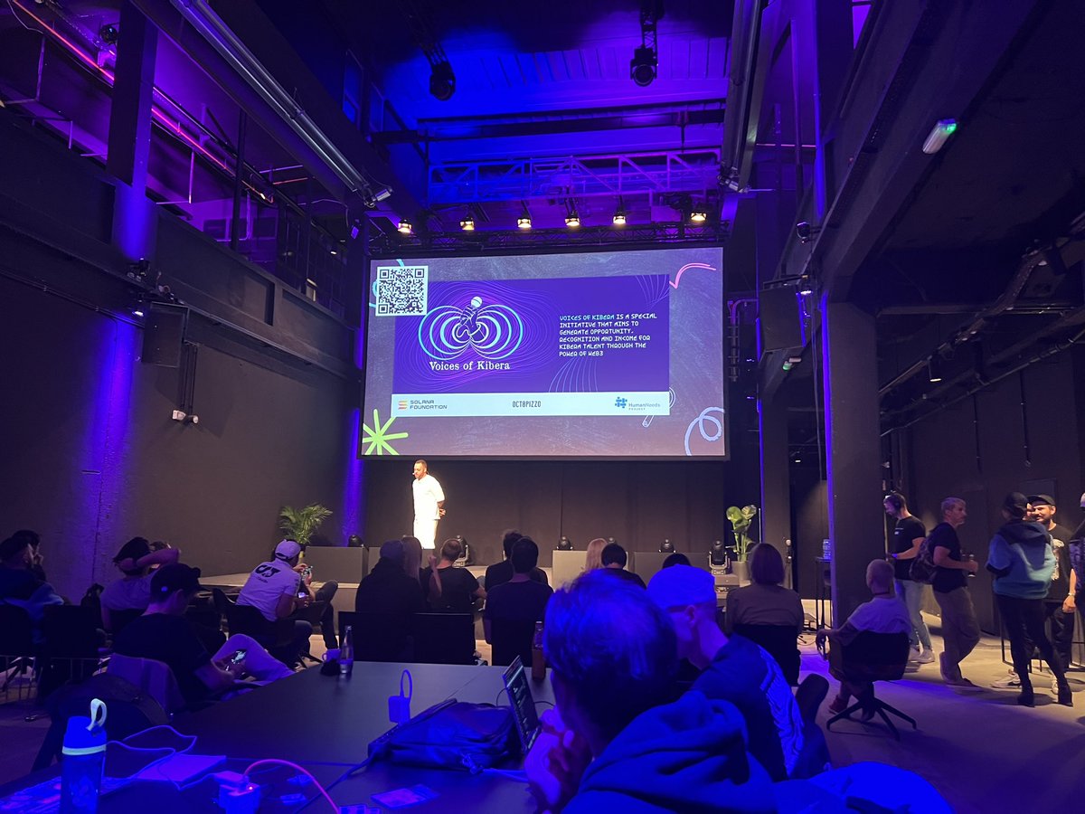 Human Needs Project (@hnp_org) on Twitter photo Wow… Our #VoicesOfKibera project was featured at the Solana Hacker House <a href="/hackerhouses/">Solana APEX and Global Community Events</a> in Berlin! We are so proud of how far this project has come, and there is so much more ahead! Just you wait! 🎵👨🏾🎤🥁👩🏾🎤 Wow… Our #VoicesOfKibera project was featured at the Solana Hacker House <a href="/hackerhouses/">Solana APEX and Global Community Events</a> in Berlin! We are so proud of how far this project has come, and there is so much more ahead! Just you wait! 🎵👨🏾🎤🥁👩🏾🎤