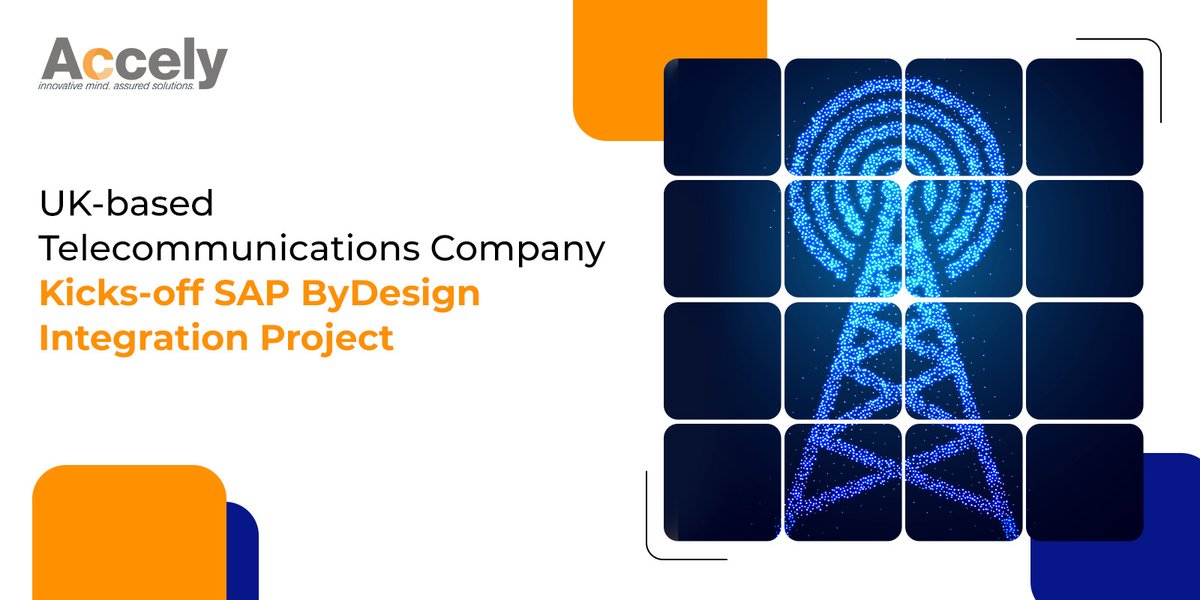 A UK-based telecommunications company joins hands with Accely to kick off SAP ByDesign integration!🚀

For more details about the news, click the link below:
lnkd.in/ddWwPzbw

#Accely #SAP #Kickoff #SAPByDesign #Integration #DigitalTransformation #TelecomInnovation