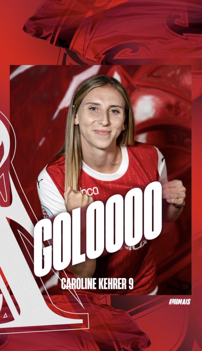 WsoccerCa's tweet photo. On the other side of the 🍁v🍁Supertaca matchup, @carolinekehrer also notched her first goal of the season.

It’s 2:1 for Braga in the 40th minute.

#wsoccerCa @Canucks_Abroad https://t.co/mXkcCxNZDB