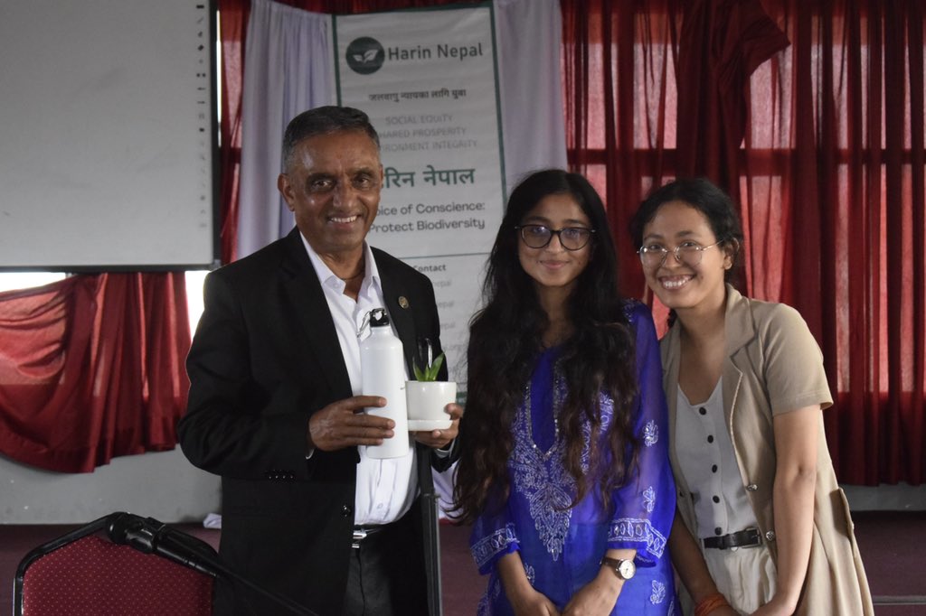 HarinNepal's tweet photo. वरिष्ठ अधिवक्ता प्रकाशमणि शर्मा ज्युको उपस्थितीमा 'नेपालमा वातावरण र जलवायु न्यायको लागि अग्रगामी न्यायिक सक्रियता' बिषयमा फलदायी कार्यक्रम सम्पन्न भयो ।

#judicialactivism #climatechange #prakashmanisharma #climatechangeawareness #climatechangenepal #environmentprotection https://t.co/WmQ52EDVFA
