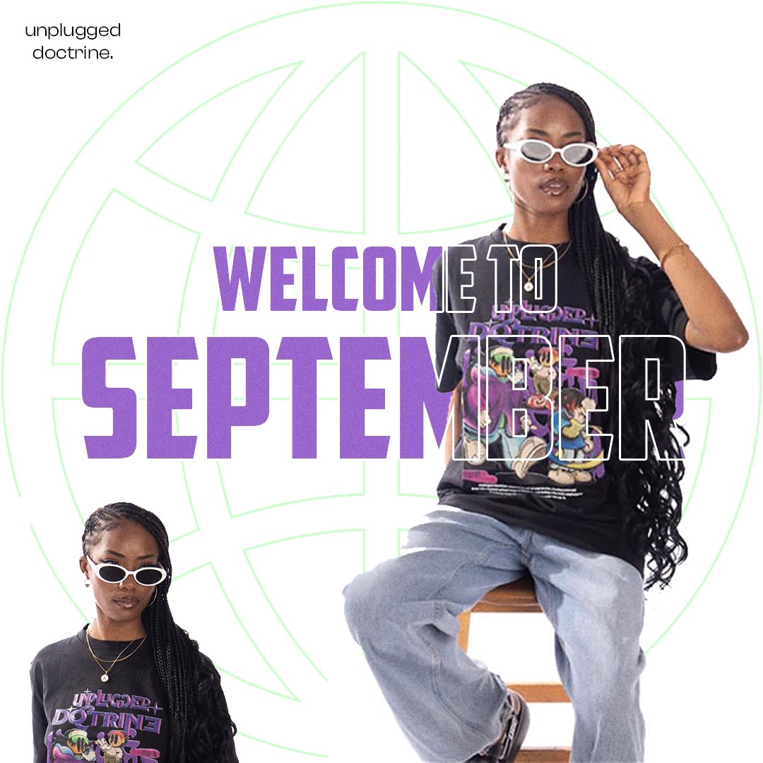 Unpluggedwears's tweet photo. Welcome to September!
Here's another opportunity to get things right. Be very certain that you are capable of achieving great things!
#Unpluggedwears https://t.co/xIPGdfs9Qg