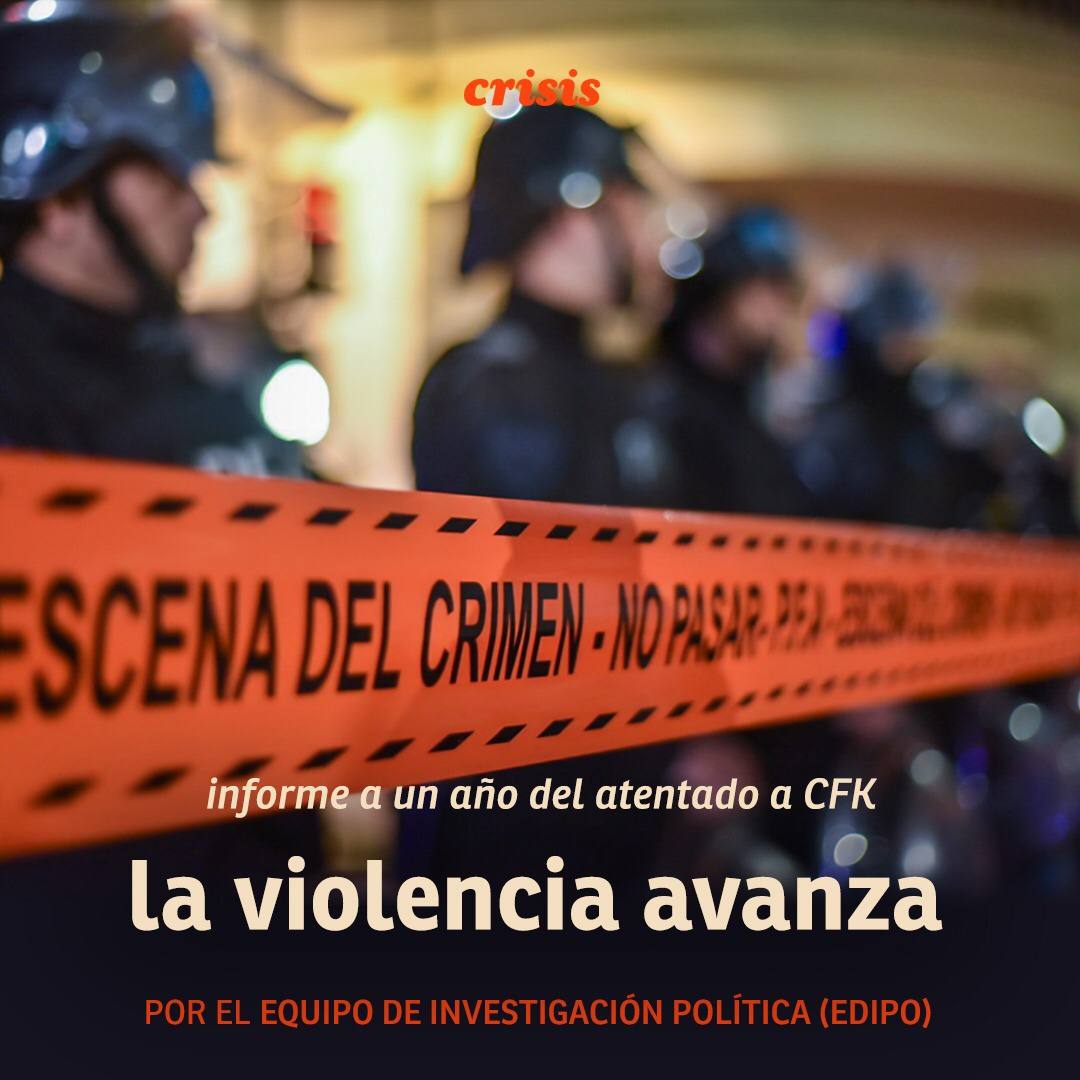 JuanGrabois's tweet photo. En el informe de @CrisisRevista  pueden encontrar más detalles de la investigación como querellantes y la reconstrucción completa de los hechos vinculados al atentado de Cristina: quiénes son los principales involucrados, cuáles son sus terminales políticas y cómo operan los grupos de ultraderecha que utilizan la violencia como acción política. https://t.co/vg8xZ2aS7m
