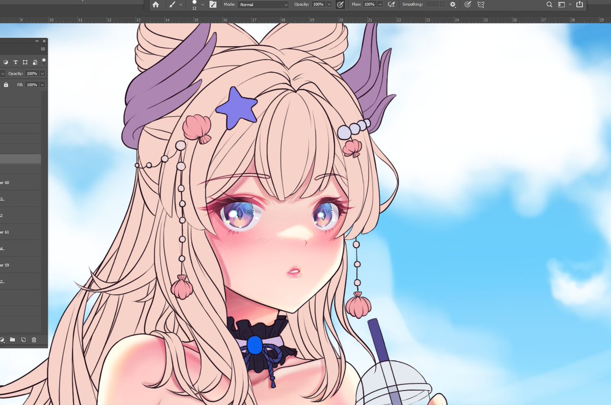 zuzivibe's tweet photo. Work in progress🍧 Kokomi art this time~
#Genshinlmpact #Genshin #kokomifanart https://t.co/fnfwFn0U9Z