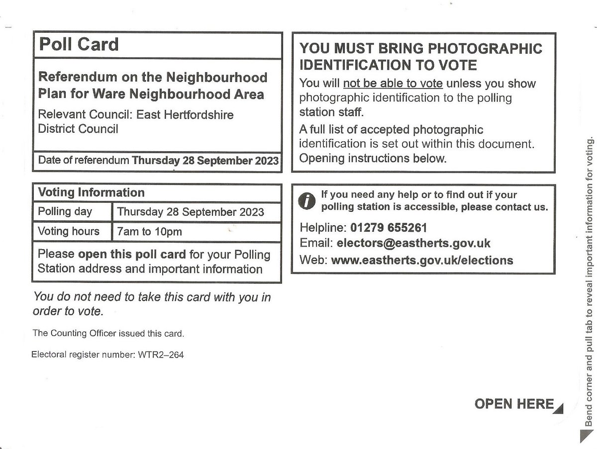 Ware Neighbourhood Plan tweet media