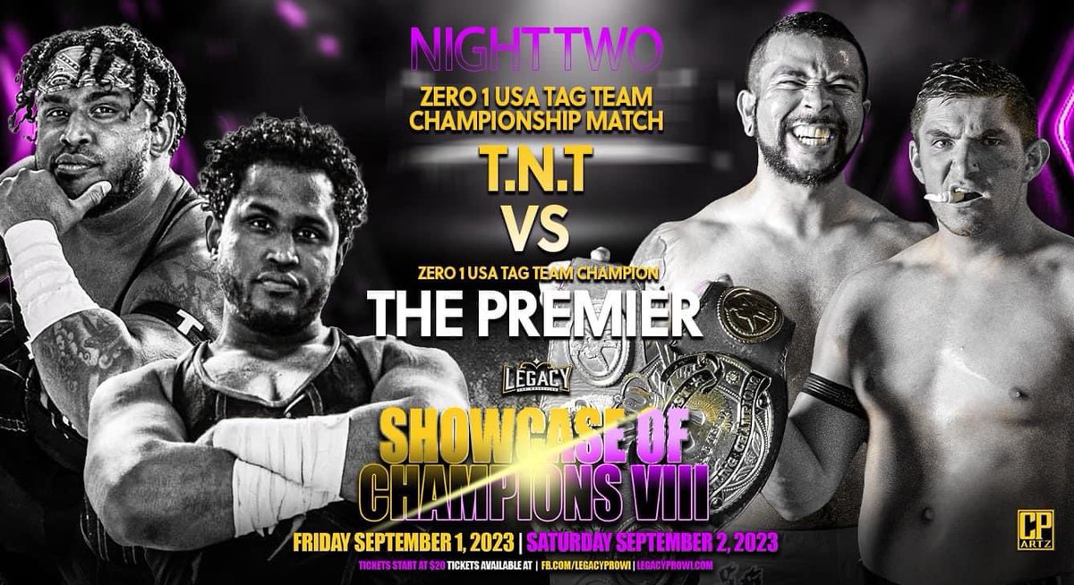 Campbell Myers (@campbellmyers_) on Twitter photo the premier takes over milwaukee (again) for <a href="/legacyprowi/">Legacy Pro Wrestling</a> tonight.
y’all know the drill - premier up. ✌️✌️ the premier takes over milwaukee (again) for <a href="/legacyprowi/">Legacy Pro Wrestling</a> tonight.
y’all know the drill - premier up. ✌️✌️