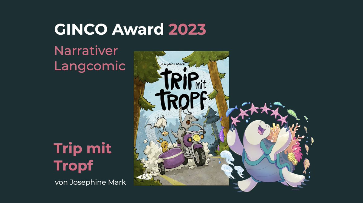 An the winner is:

Trip mit Tropf – Josephine Mark

Congratulations!

#gincoaward #ginco