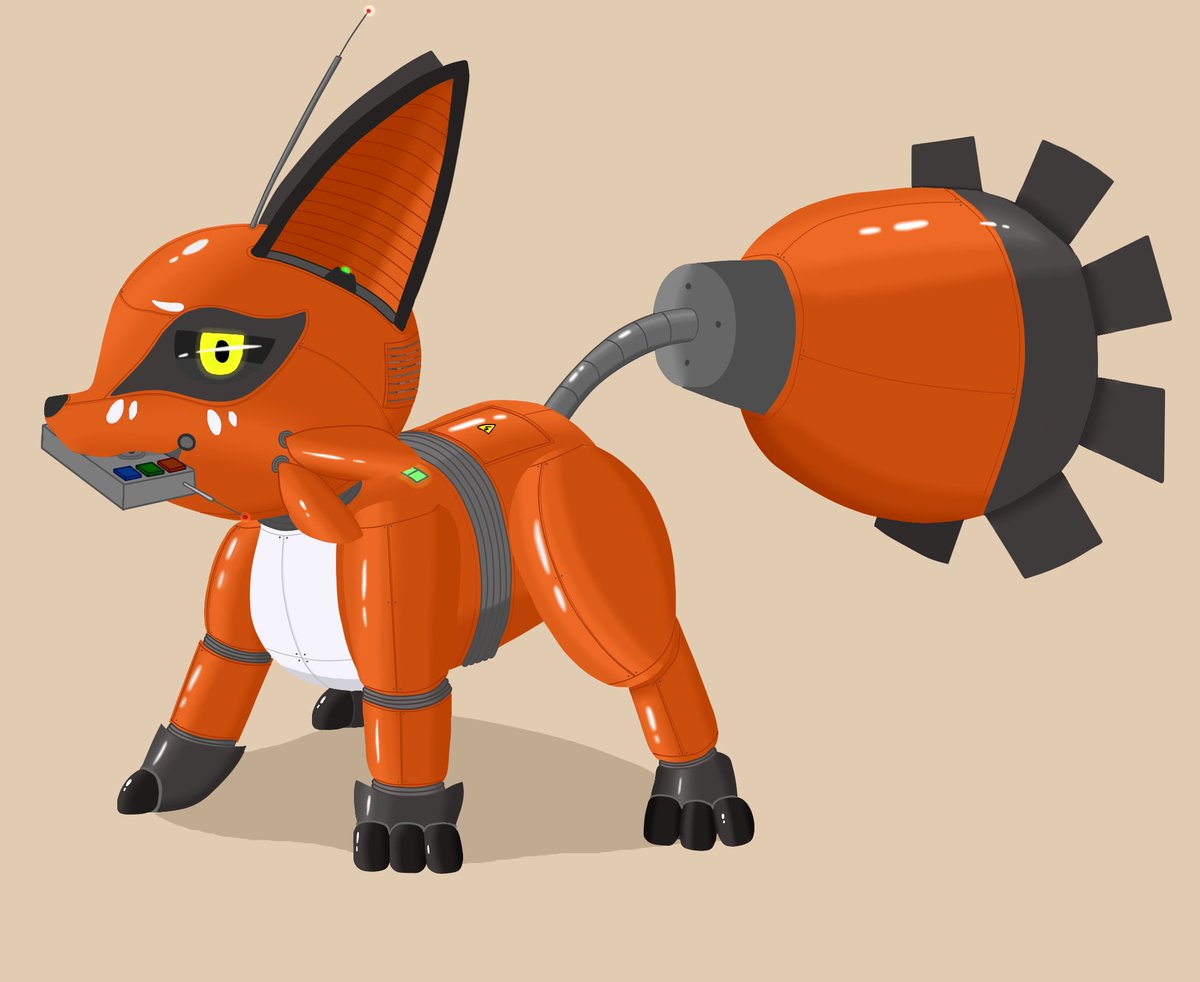 Mehzecch's tweet photo. Robo Nickit, cause why not? He's a cute little guy https://t.co/SM0JCkUQne