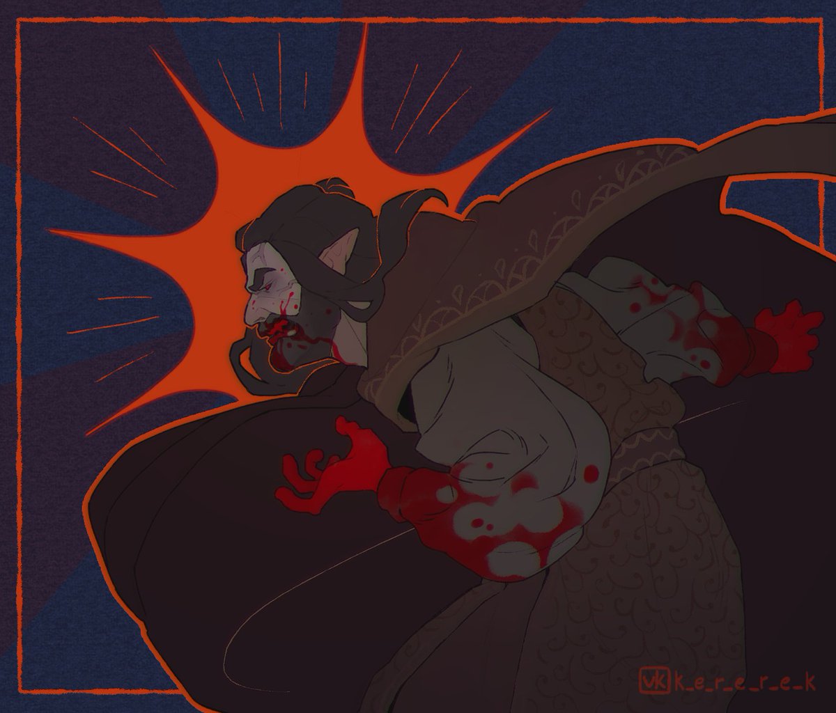 KereDraws's tweet image. #WWDITS #Nandor