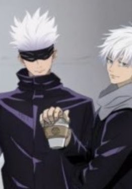 biyuuji's tweet photo. if gojo and satoru aren't together then explain this https://t.co/pGFPaJxFL0