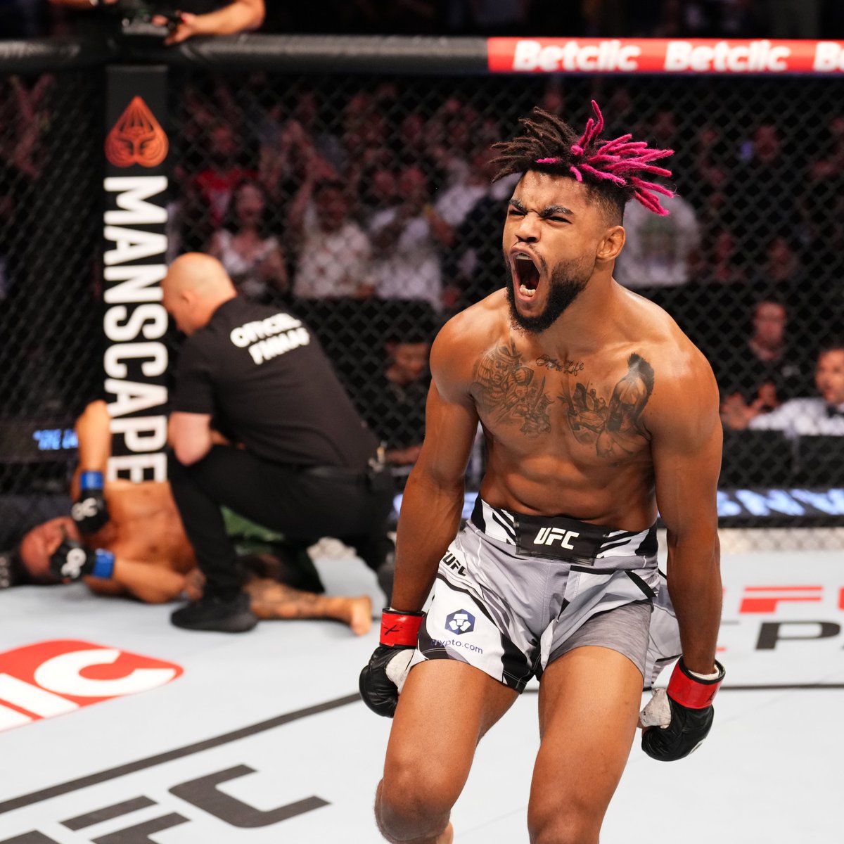Remember the name Morgan Charriere 🏴‍☠️ #UFCParis