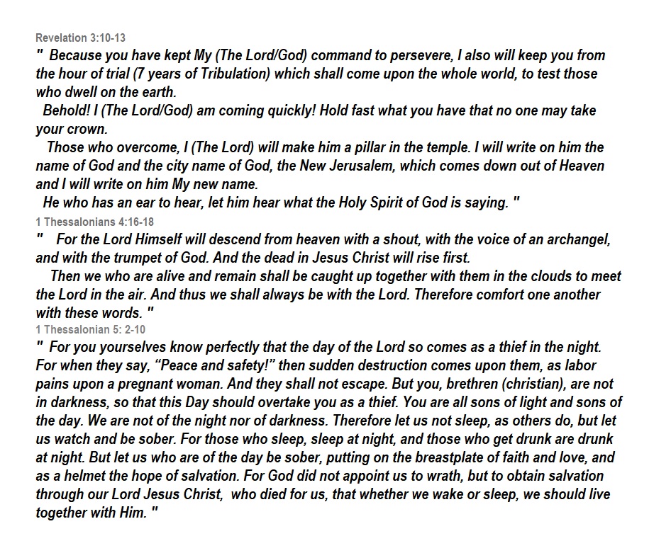 S_P_A_R_K__'s tweet photo. Time is short. 
Tribulation is very near, signs are all around 
#pretrib #pretribulation #greattribulation #rapture #7years #disappeared #1thess4 #1thess5 #peace #safety #catchingaway #caughtup #JesusIsComing #overcomer #JesusIsComingSoon https://t.co/YdjIJI5rRD