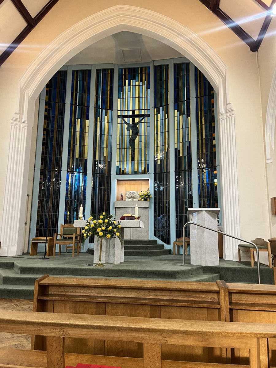 SeftonPilgrim's tweet photo. Lourdes 2024 begins now!  Our first parish talk and wonderful support from St George’s Parish in Maghull #liverpooltolourdes https://t.co/JLK9deUe7v