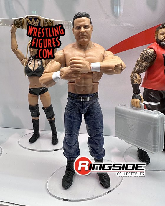 Mattel WWE Survivor Series 2023 Elites are up for PRE-ORDER! Featuring Shawn Michaels, Kevin Owens, Charlotte Flair & Jerry “The King” Lawler! Collect all 4 figures to Build-a-Figure of British Bulldog! Shop at Ringsid.ec/SurvivorSeries… #RingsideCollectibles #WrestlingFigures…