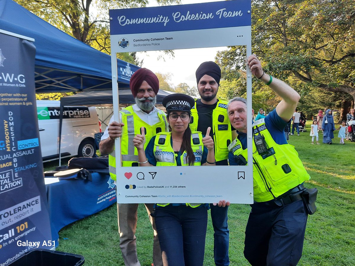 bedscohesion's tweet photo. Day 1 of #Desifest complete!
We had a fantastic turnout, great engagement opportunities and it was wonderful to see the community. Fabulous music from start to finish!
Come and see us tomorrow for Day 2!
#community #Cohesion #engagement #luton #lutontown https://t.co/imMAetqZ5B