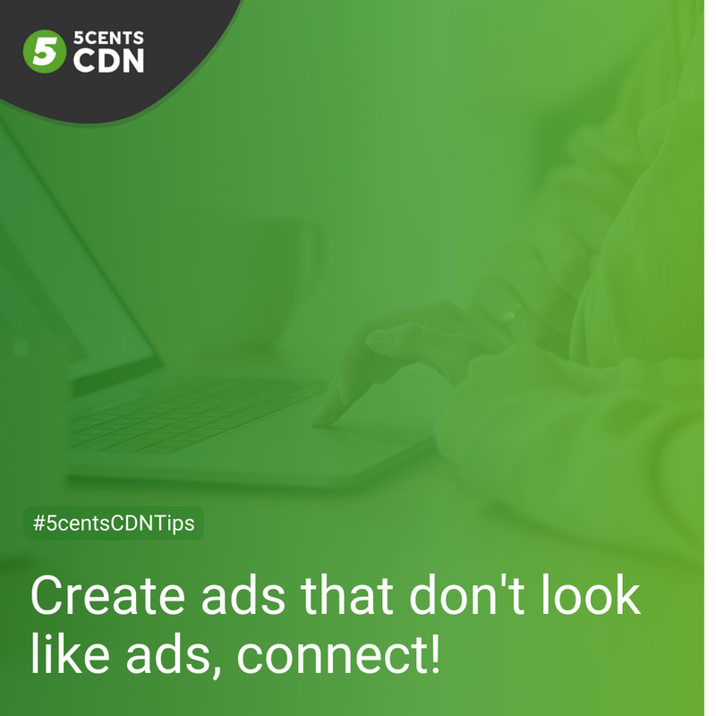 5centsCDN's tweet image. #5centsCDNTips 

The ability to produce ads that no longer look like ads has become more important. In some ways, ad content must look like and harmonize with organic content. 🔐 

#VideoStreamingTips