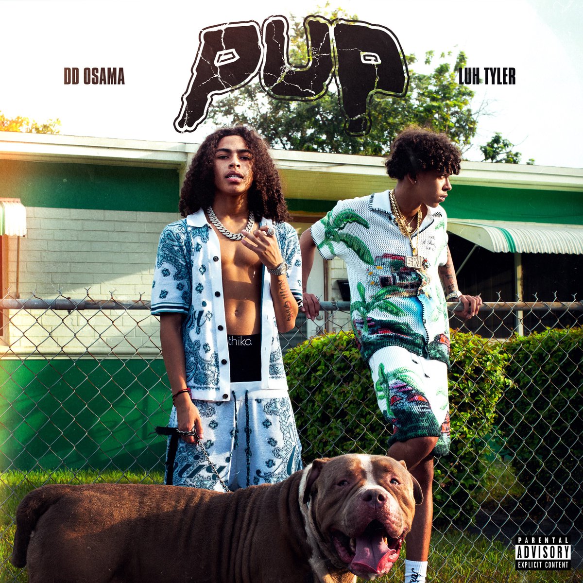 KeanesGallery's tweet photo. “Pup” unused single cover art for DD Osama &amp; Luh Tyler with @rabovisuals https://t.co/3V1lO9EO41