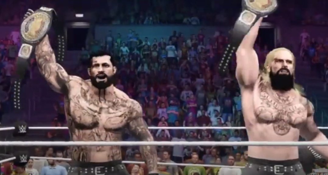 BrothersRiot's tweet photo. Number Six 

Without a doubt WE ARE "THE" Tag Team  in VWU. 

At P6 we continue our reign at the VWU tag Champions. 

3 Teams Enter, One team stands tall 

Spoiler 

It will be the goddamn RIOTS https://t.co/f4ewWFS1ej