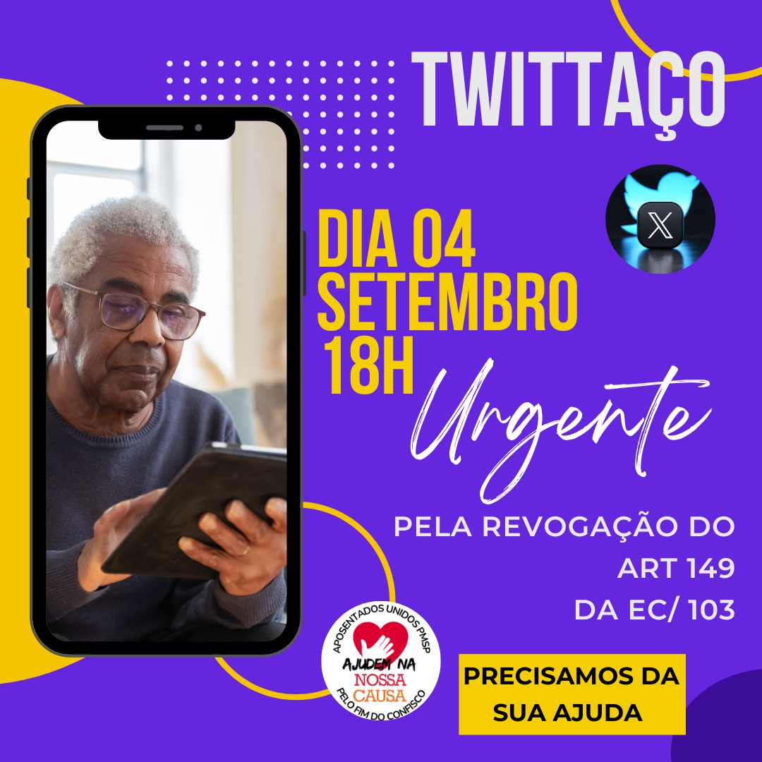 "Pref. Ricardo Nunes, o apoio aos aposentados PMSP pode ser uma questão crucial em sua carreira política.
<a href="/ricardo_nunessp/">Ricardo Nunes</a> 
<a href="/camarasaopaulo/">camarasaopaulo</a>
<a href="/HatoGeorge/">George Hato</a>
<a href="/IsacFelixSP/">Isac Felix</a>
@janainalimasp
<a href="/majorpalumbo/">Vereador Major Palumbo</a>
@JoaoJorge45
#LulaCongressoJuntos fiz o L🚩
#RicardoNunesConfiscador"