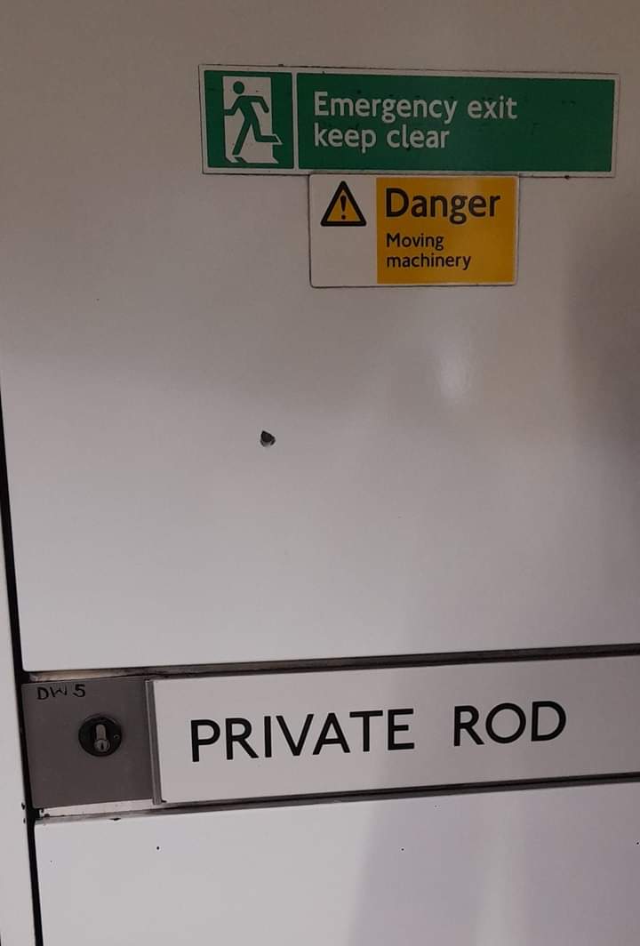 Good to know that Private Rod has his own office these days.