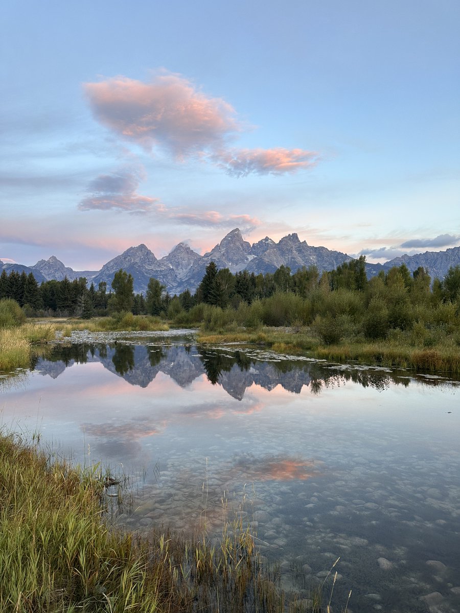 CodyMayer22's tweet image. the tetons this morning