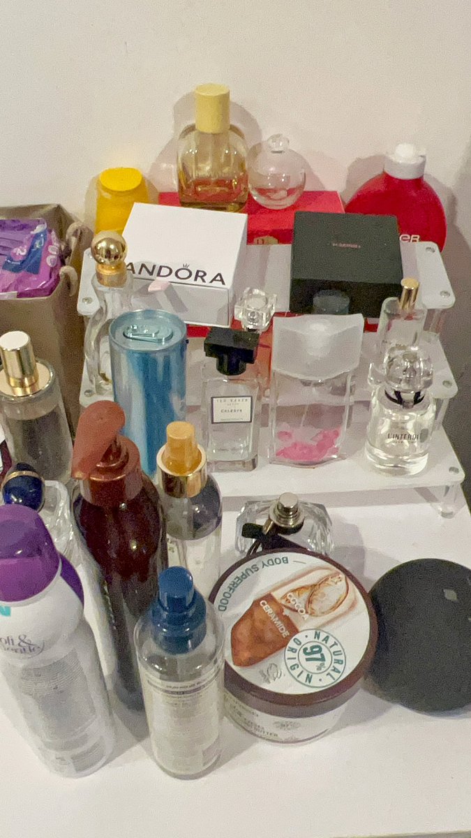 tadedigba's tweet photo. I have a confession to make o! See normal Normal I practice what I preach o! But on this empty perfume bottles! I don’t know why I can’t practice! I Literally keep the empty bottle till I replace them 🤣🤣! Comment with your favorite emoji if you are as guilty as I am! https://t.co/02ZuFnJuMN