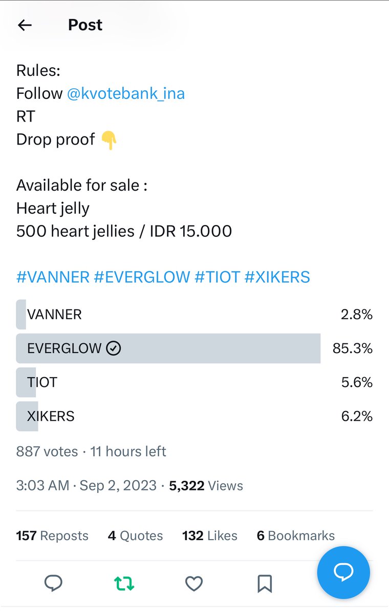 luuvstruuck's tweet photo. @kvotebank_ina for #EVERGLOW https://t.co/wJ5fQJ5UJs