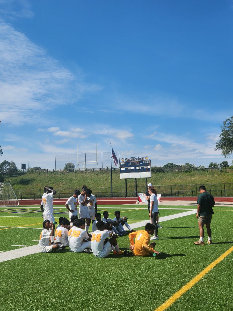 Vikings lead Tallmadge 3-1 at the half