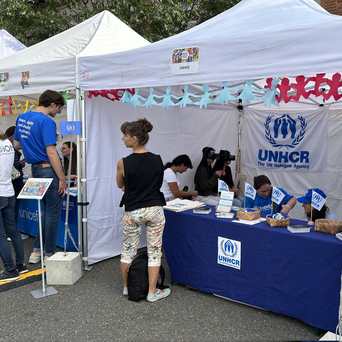 RefugeesCSEE's tweet photo. Refugees and migrants enrich our societies. Through music, food and different activities, the #RefuFest festival in Prague, Czechia enables people to get to know different cultures. At UNHCR, we celebrate diversity! https://t.co/fARuc3FJXr