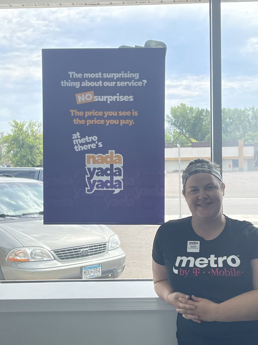 Sick and tired of all that yada yada? Come to metro in Forest Lake! #nadayadayada #MetroByTMobile