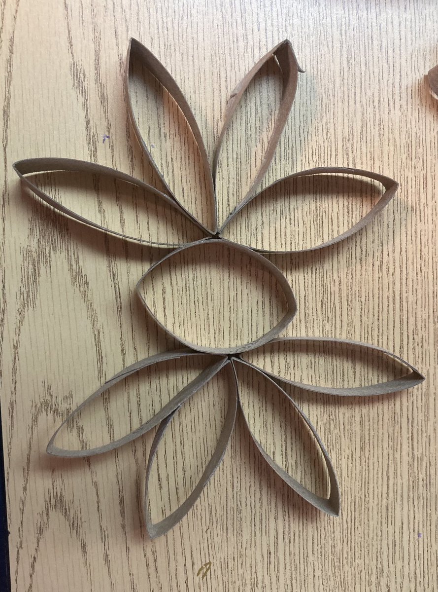 Students created recycled art with cardboard tubes! #Klee #WeAreMG #STEAM