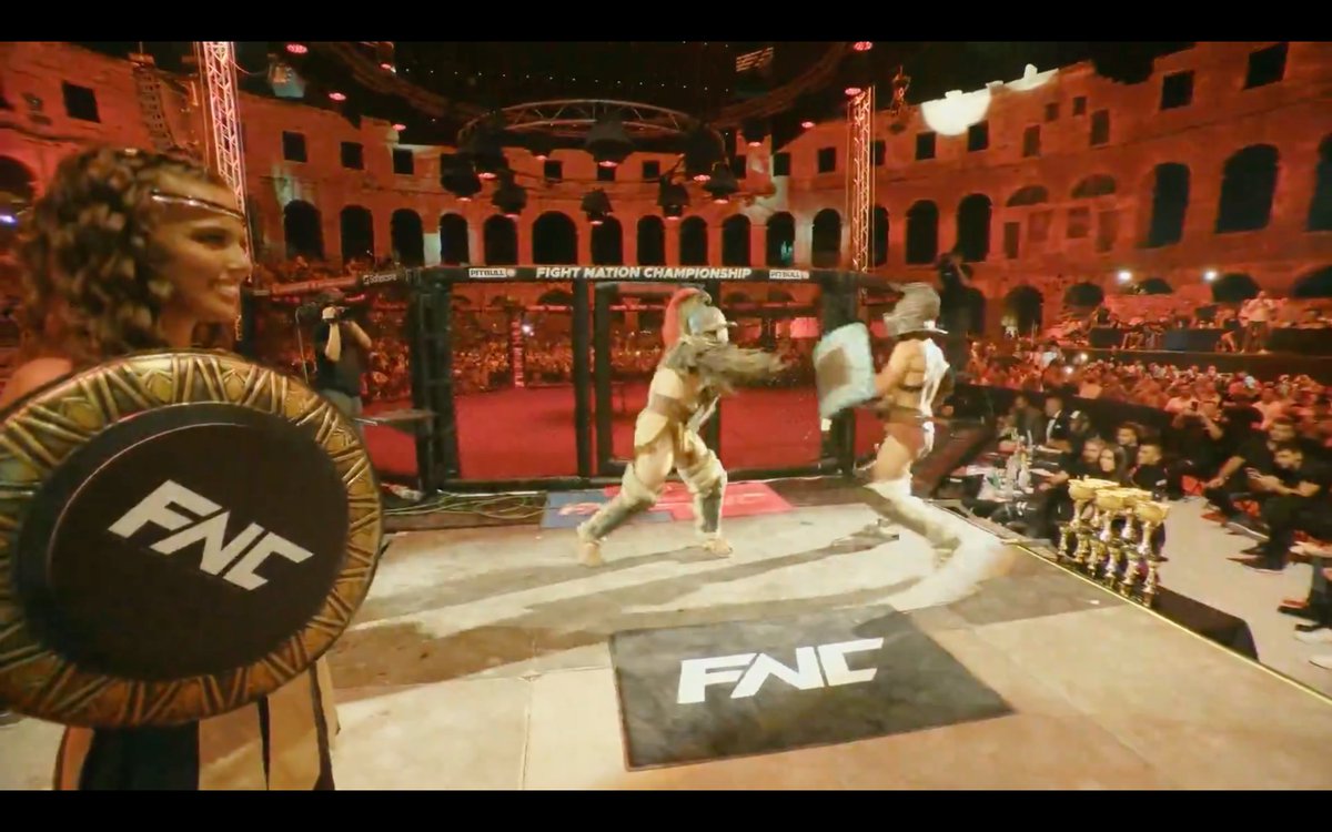 GLADIATORS FIGHTING AT <a href="/FNCmma/">FNC</a> 12 INSIDE ARENA PULA in CROATIA
#FNC12