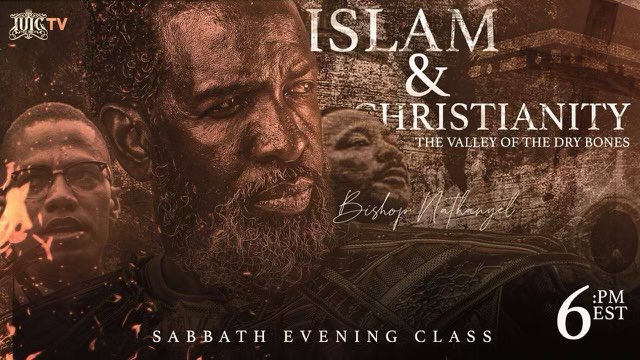 BishopNathanyel's tweet image. The Worlds Two Bloodiest Religions get dismantled today!!  #TuneIn @6pm EST on #IUICTV app &amp;amp; #IUICintheclassroom YouTube. “Islam ☪️ &amp;amp; Christianity ✝️ : The Valley of Dry Bones” #StayintheSpirit📖🖊️📓 #Shalom!