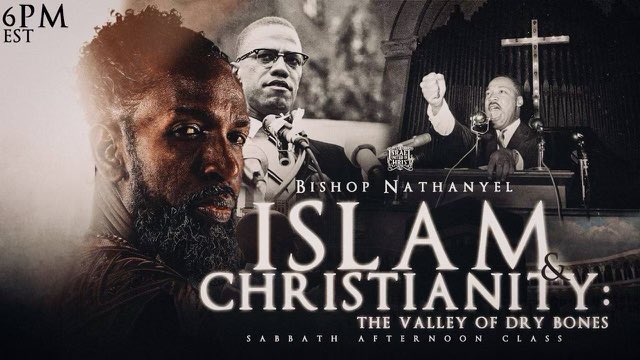 BishopNathanyel's tweet image. The Worlds Two Bloodiest Religions get dismantled today!!  #TuneIn @6pm EST on #IUICTV app &amp;amp; #IUICintheclassroom YouTube. “Islam ☪️ &amp;amp; Christianity ✝️ : The Valley of Dry Bones” #StayintheSpirit📖🖊️📓 #Shalom!