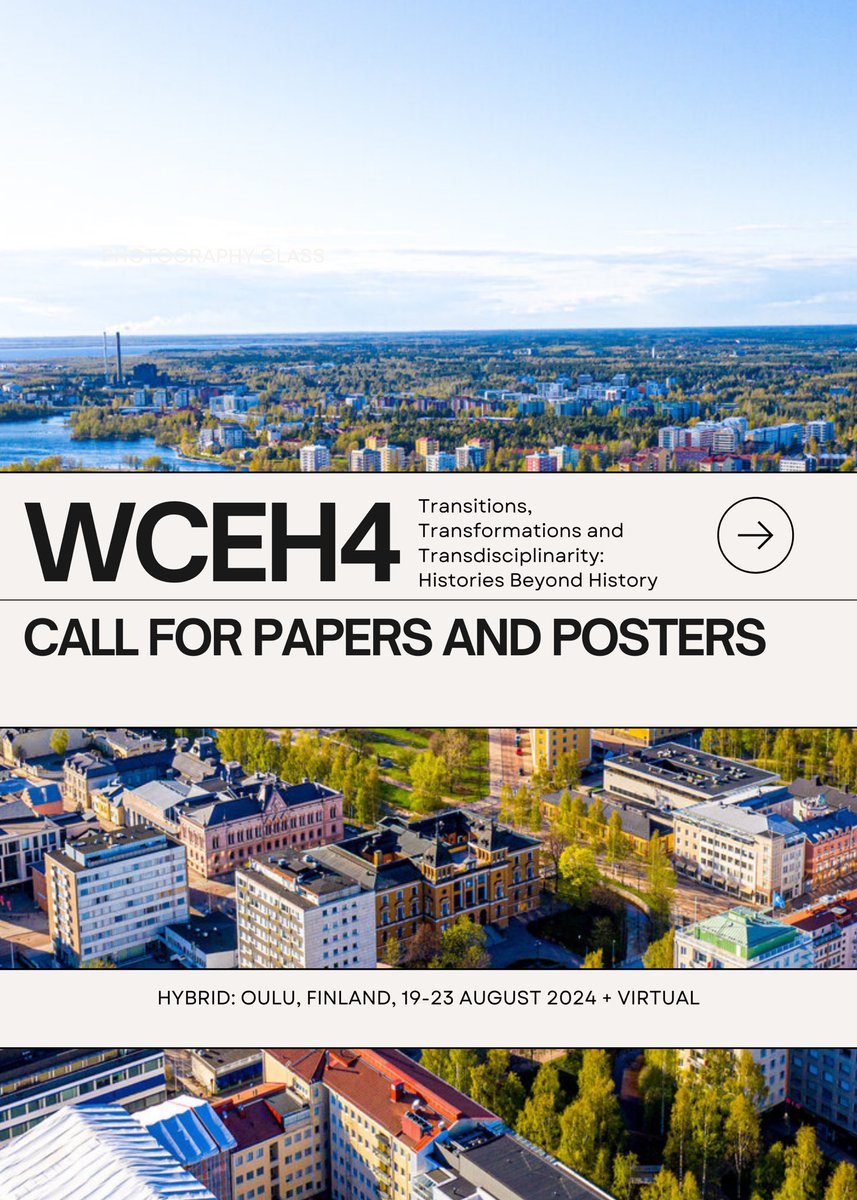 ICEnvHist's tweet photo. There is still a little over two weeks left to get your paper and poster proposals in for #WCEH2024 - @wceh2024 

Looks like there are still many panels without proposals. Throw your hat in the ring!

Full CFP: https://t.co/2fWOtgumLR

#envhist https://t.co/yVfVc2Huse
