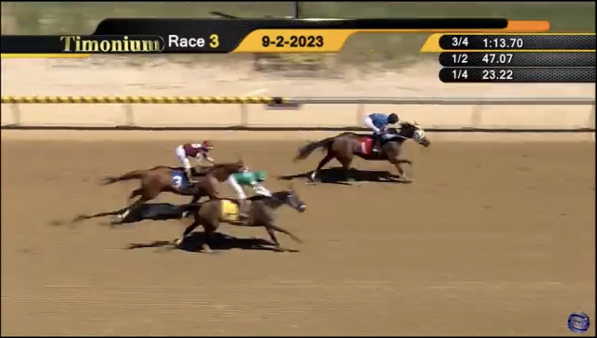 TheGRClub's tweet photo. We had a nice day of Racing up in Maryland!
Ship the Goods wins an allowance first off the claim and Always Laughing finishes a fast closing 2nd.    Thanks to Anthony Farrior and his team!! https://t.co/L8SDbPgO1A