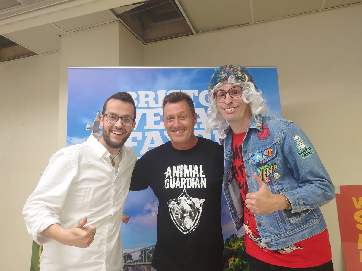 Top acts for the Comedy hour at Bristol Vegan Fayre today #vegan #comedy #vegancomedy #bristol #vegfest #plantbased #veganfestival