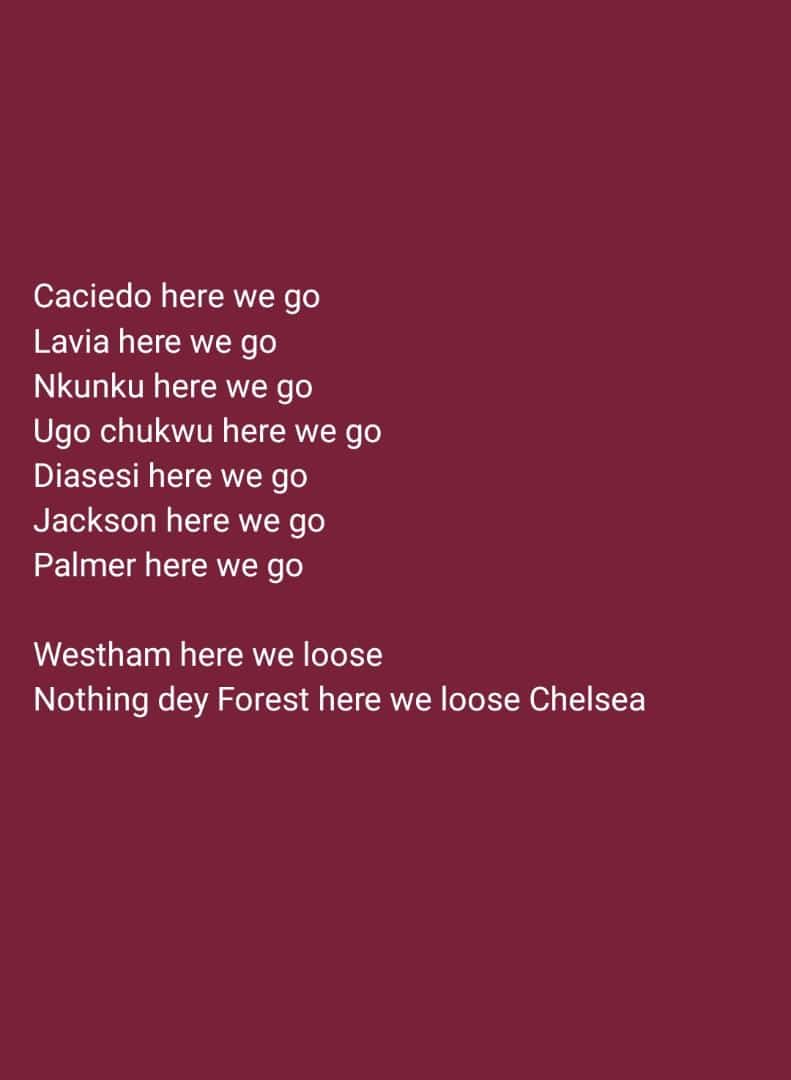 skyo60's tweet photo. Chelsea go explain taya... no evidence https://t.co/xE4ic06NLe