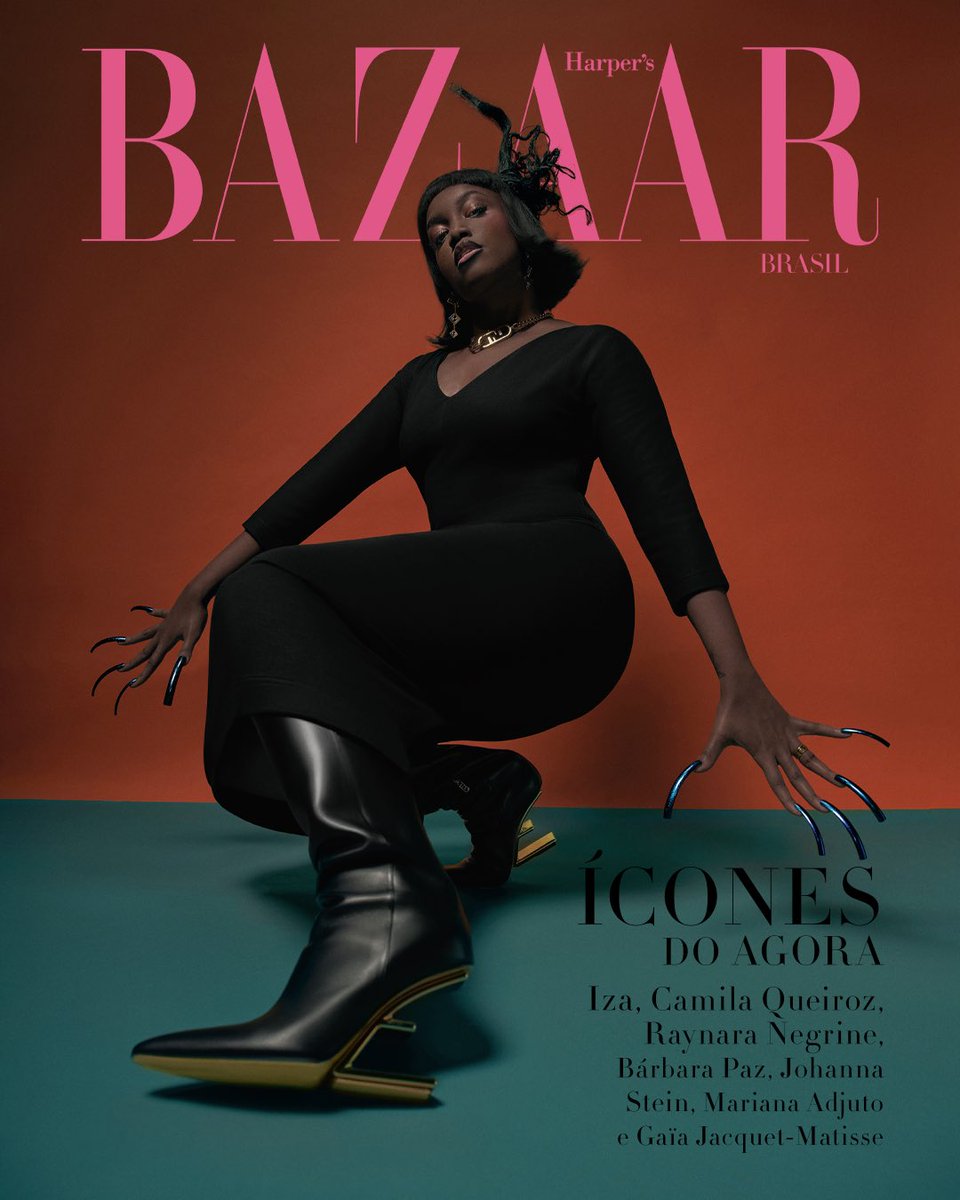 A @IzaReal é capa da Harper’s Bazaar Brasil! 🤩😍 @BazaarBR #SeptemberIssue #Iza #IzaNaBazaar