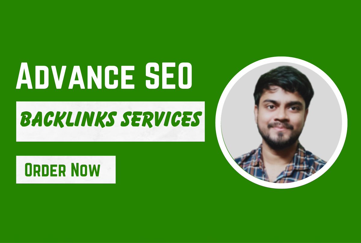 50% Offer - I will do high-quality SEO backlinks service for Google top ranking
#backlinks #seobacklinks #SEO #digitalmarketing 
#seoexpert 
Click Here: bit.ly/3P2lsmH
