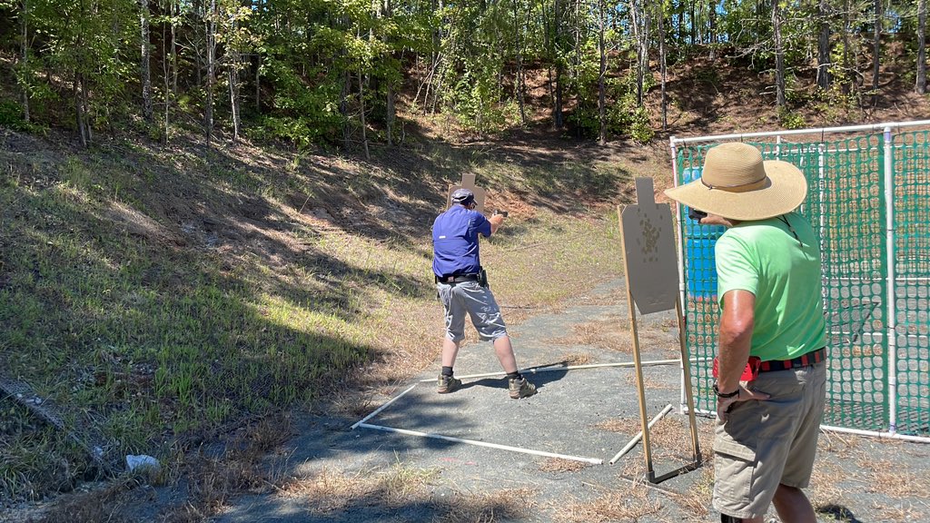 GrassRootsNC's tweet photo. #GRNC is out at the Sir Walter Gun Club USPSA benefit match. I’ll bet we’re having way more fun than you are! https://t.co/qfzSfONyxI