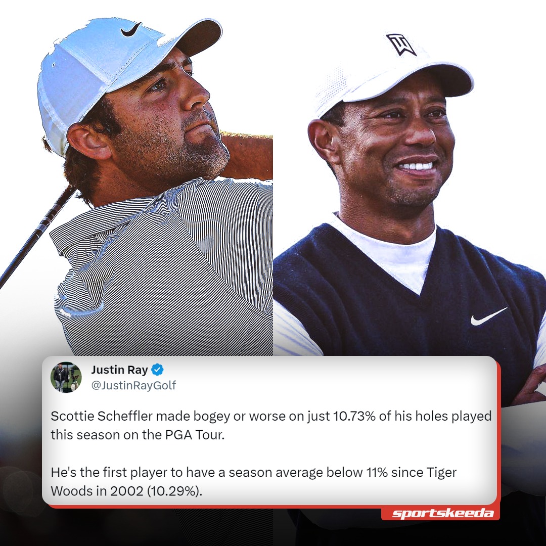 Scottie Scheffler joins Tiger Woods #ScottieScheffler #TigerWoods