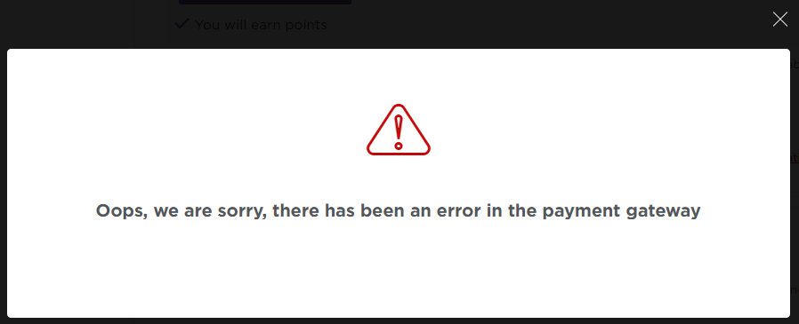 andygarratt2's tweet photo. @RadissonHotels your not going to be getting many online bookings right now, your payment gateway is not working! https://t.co/C2zzJLi5xP