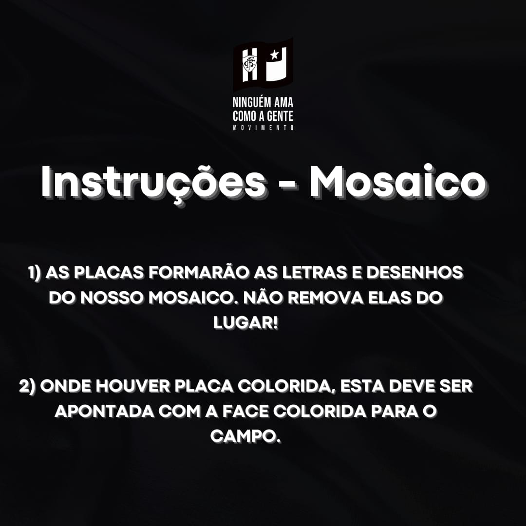 Botafoguense, compartilhe em absolutamente todos os grupos e redes sociais. É importantíssimo que esse comunicação chegue a todos os botafoguenses que comparecerão hoje!

A festa fazemos todos, sempre pelo BOTAFOGO.