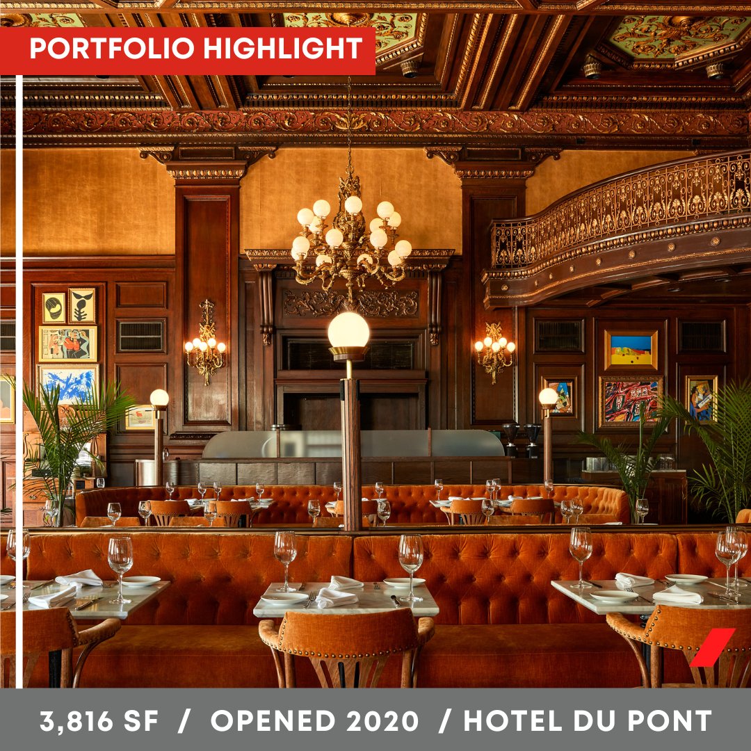 Congrats to Le Cav and @hoteldupont1913 for being named one of @USATODAY's 10 Best Hotel Restaurants! Originally opened in 1913, the Green Room underwent renovations in 2020 and reopened as a contemporary French brasserie helmed by Philadelphia chef and restaurateur Tyler Akin.